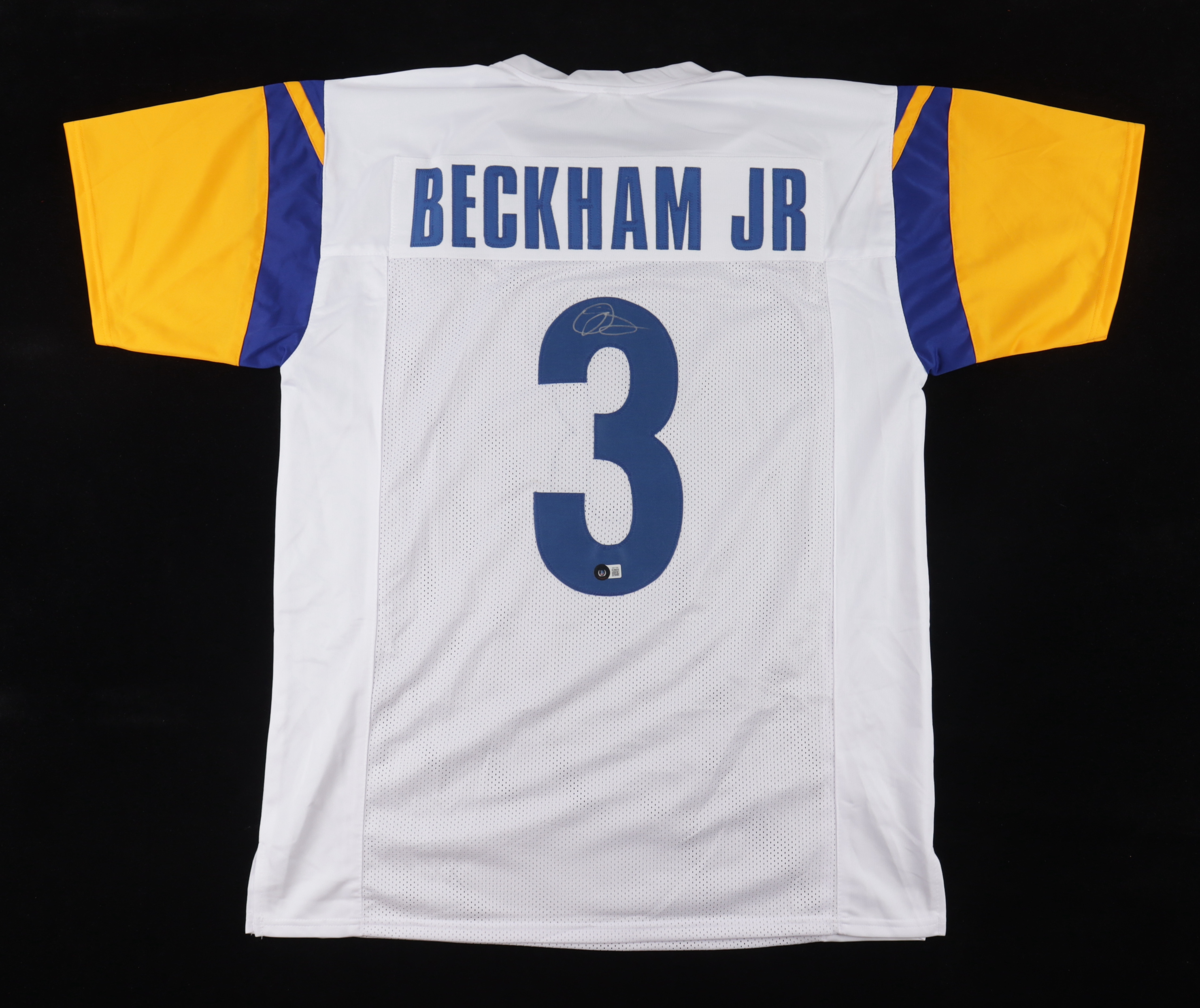 Odell Beckham Jr. Signed Jersey (Beckett) at PristineAuction.com Odell Beckham Jr. Signed Jersey (Beckett) at PristineAuction.com