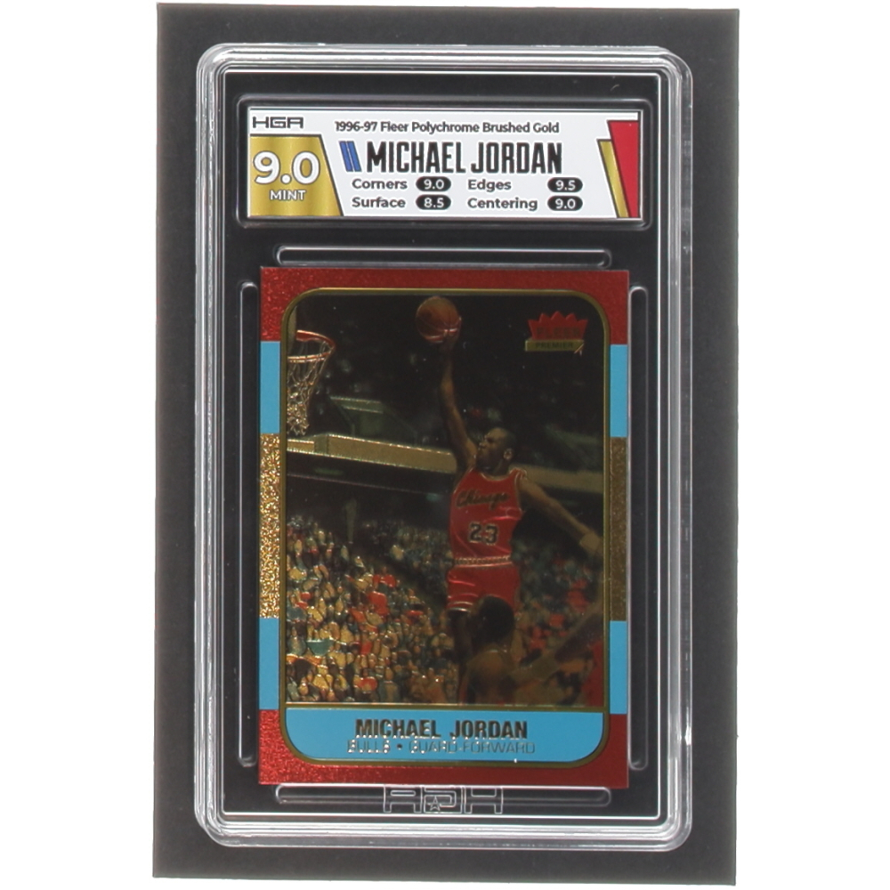 1996 fleer polychrome jordan