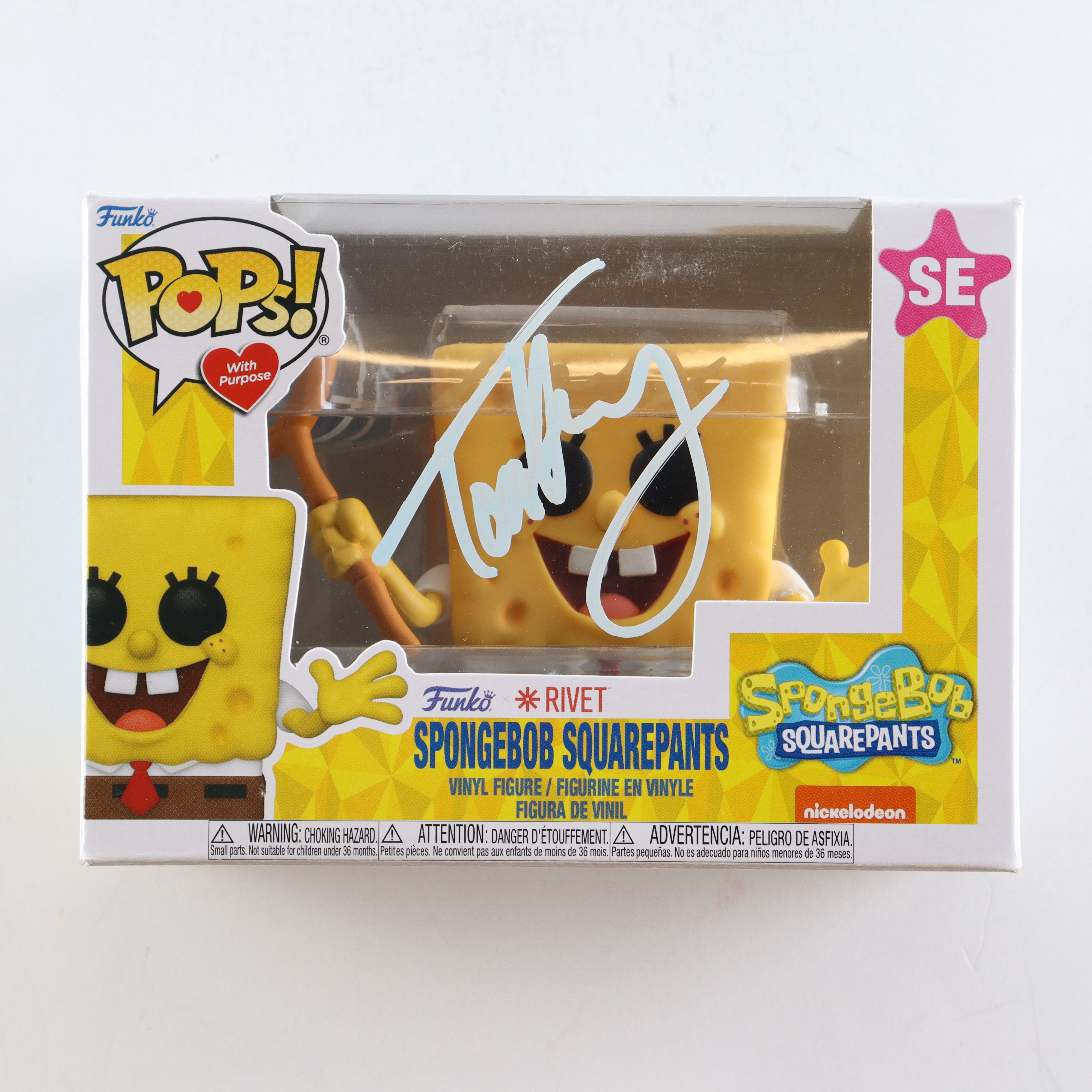 Tom Kenny Signed "Spongebob Squarepants" SE Funko Pop! Vinyl Figure (JSA) at PristineAuction.com Tom Kenny Signed "Spongebob Squarepants" SE Funko Pop! Vinyl Figure (JSA) at PristineAuction.com
