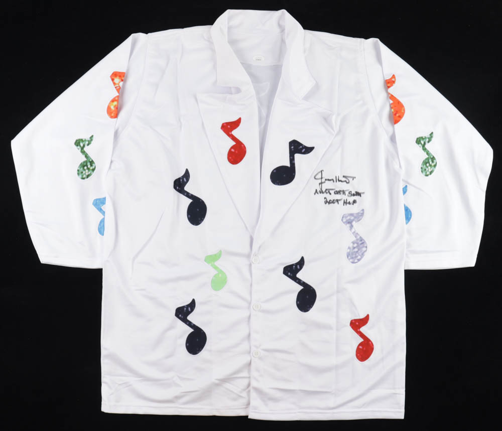 Jimmy Hart Signed Jacket Inscribed "Mouth of the South" & "2005 HOF" (JSA) at PristineAuction.com Jimmy Hart Signed Jacket Inscribed "Mouth of the South" & "2005 HOF" (JSA) at PristineAuction.com