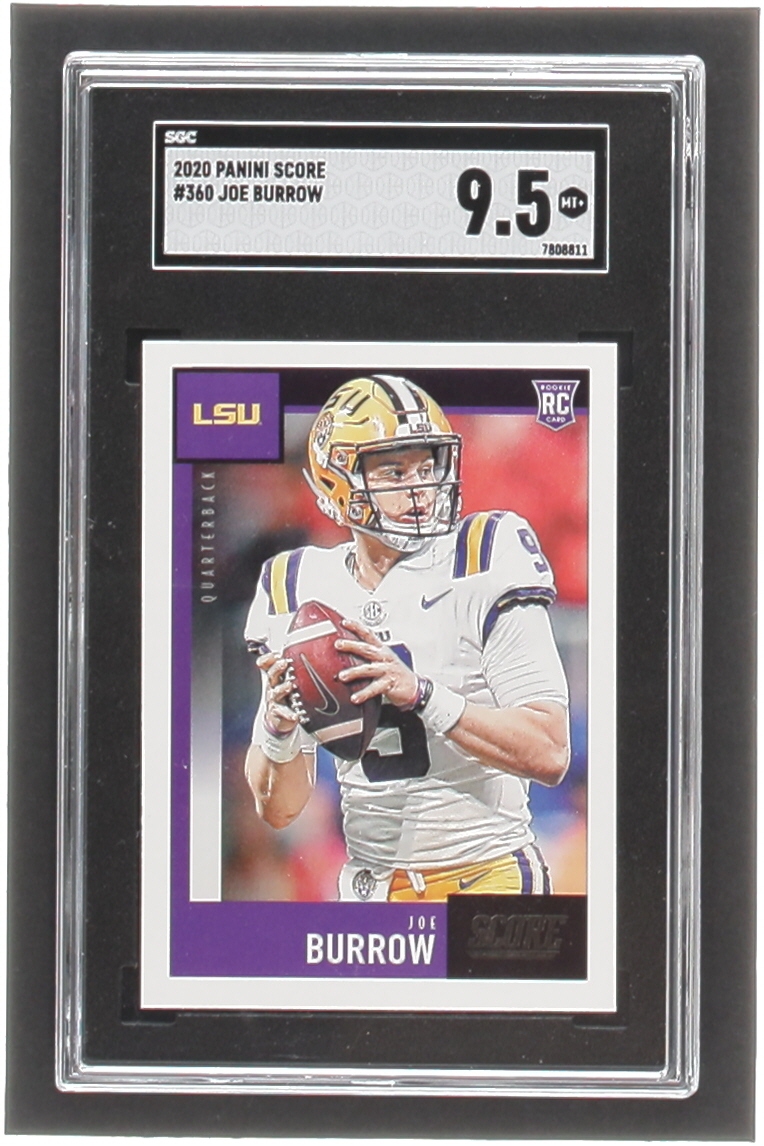 Joe Burrow 2020 Score #360 RC (SGC 9.5) at PristineAuction.com Joe Burrow 2020 Score #360 RC (SGC 9.5) at PristineAuction.com