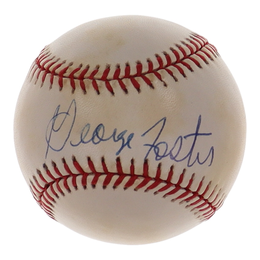 George Foster Signed ONL Baseball (PSA) at PristineAuction.com George Foster Signed ONL Baseball (PSA) at PristineAuction.com