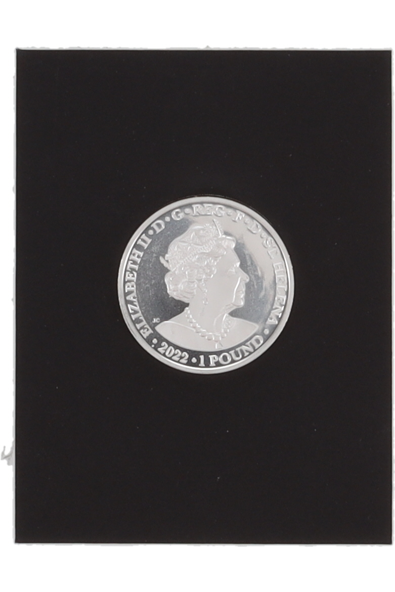 2022 St. Helena 1 Oz .999 Fine Silver Goddess Coin at PristineAuction.com 2022 St. Helena 1 Oz .999 Fine Silver Goddess Coin at PristineAuction.com