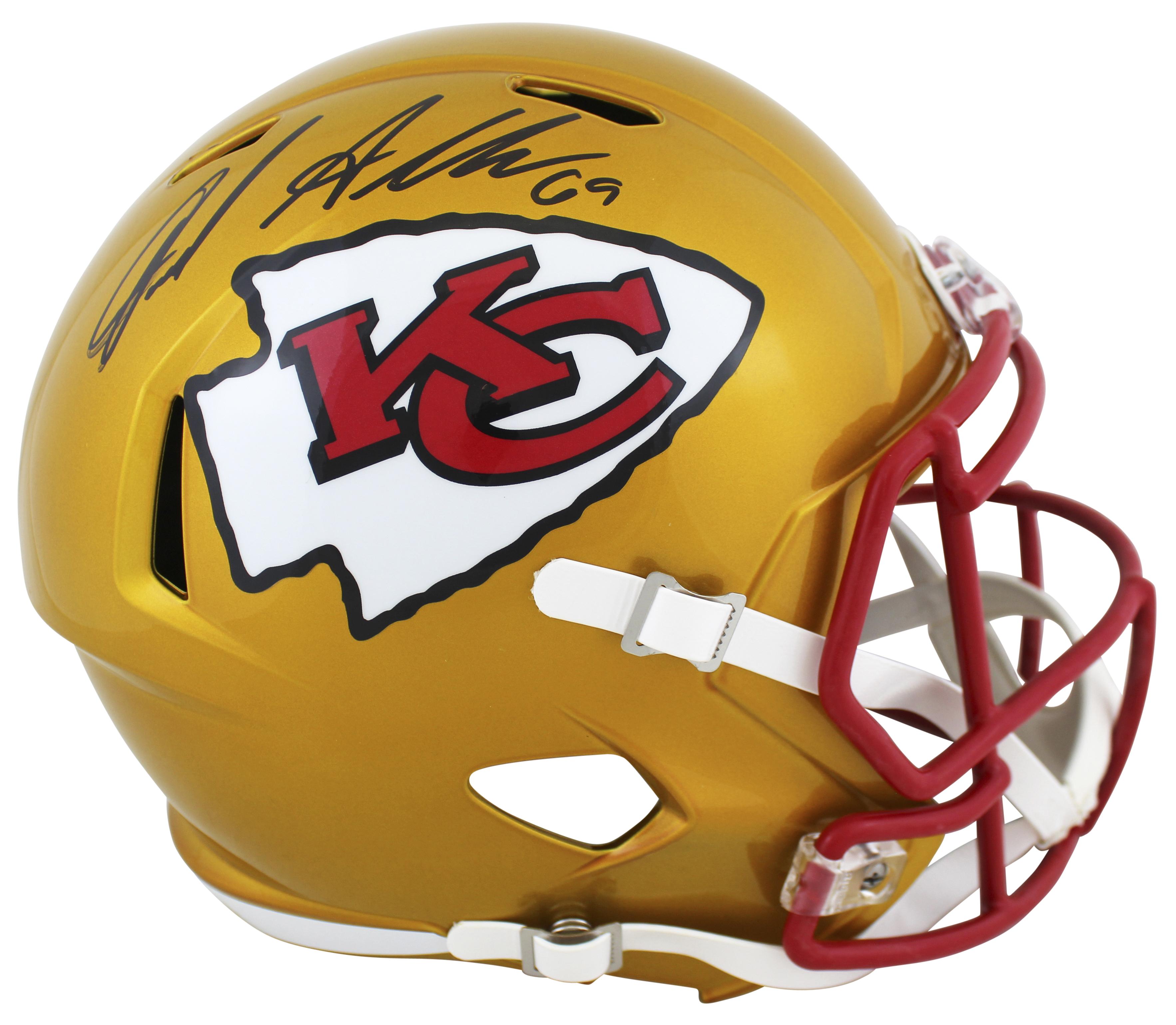 Jared Allen Signed Chiefs Full-Size Flash Alternate Speed Helmet (Beckett) at PristineAuction.com Jared Allen Signed Chiefs Full-Size Flash Alternate Speed Helmet (Beckett) at PristineAuction.com