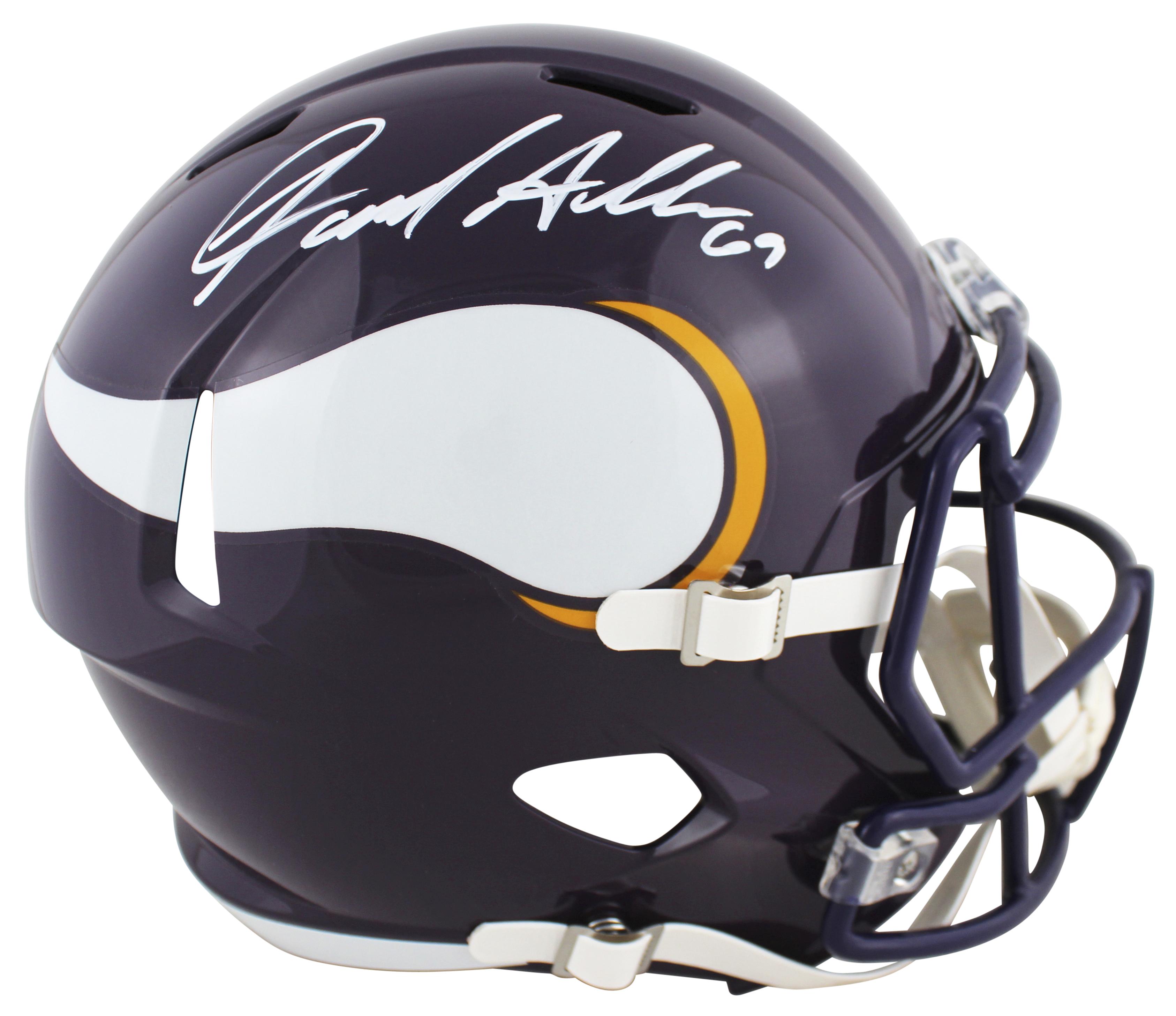 Jared Allen Signed Vikings Full-Size Speed Helmet (Beckett) at PristineAuction.com Jared Allen Signed Vikings Full-Size Speed Helmet (Beckett) at PristineAuction.com