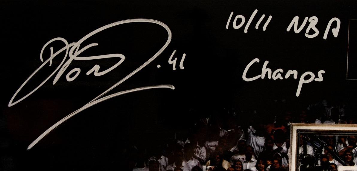 Dirk Nowitzki Signed LE Mavericks 16x20 Photo Inscribed "10-11 NBA Champs" (Panini) at PristineAuction.com Dirk Nowitzki Signed LE Mavericks 16x20 Photo Inscribed "10-11 NBA Champs" (Panini) at PristineAuction.com