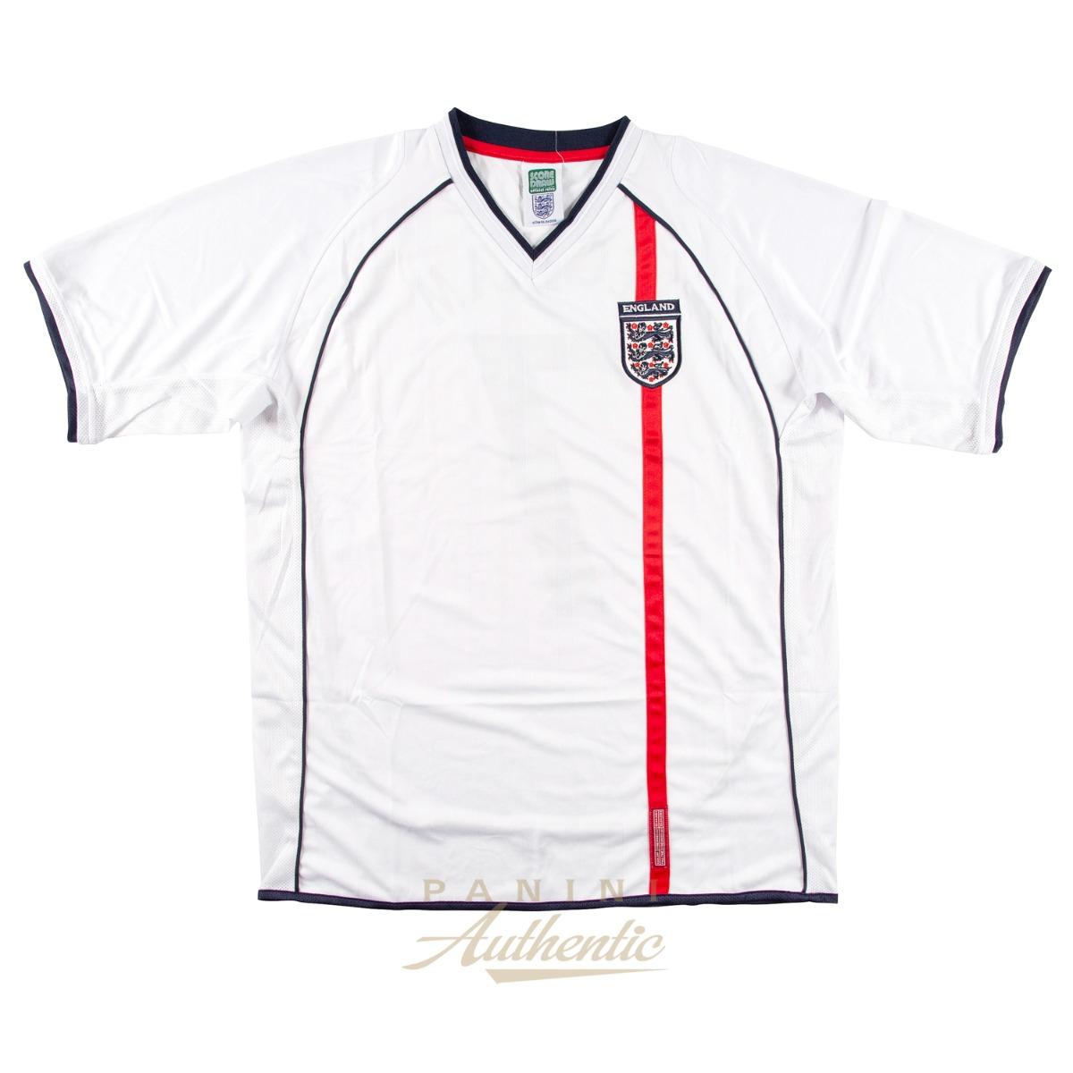 David Beckham Signed England Jersey (Panini) at PristineAuction.com David Beckham Signed England Jersey (Panini) at PristineAuction.com