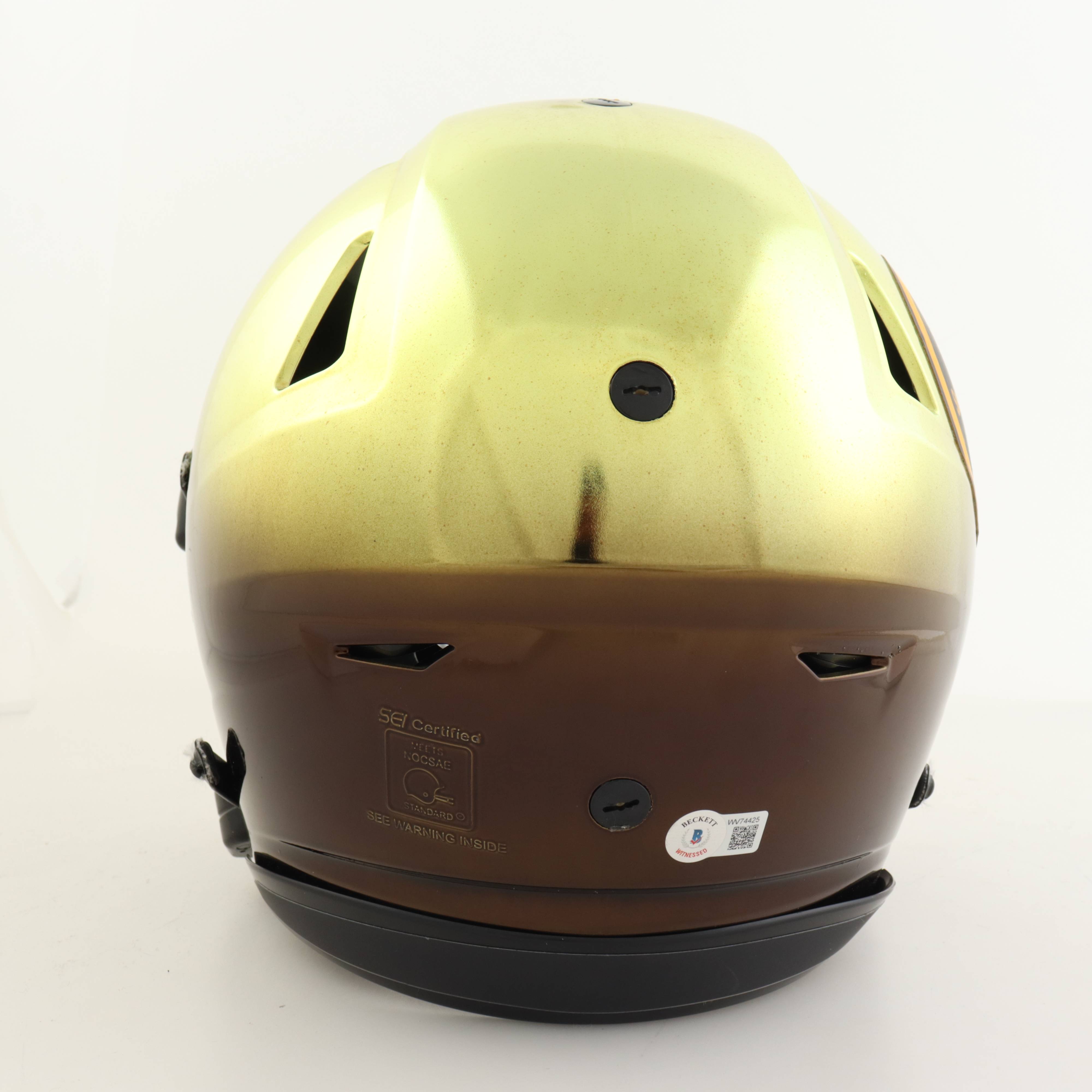 Diontae Johnson Signed Steelers Full-Size Authentic On-Field SpeedFlex Chrome Helmet (Beckett) at PristineAuction.com Diontae Johnson Signed Steelers Full-Size Authentic On-Field SpeedFlex Chrome Helmet (Beckett) at PristineAuction.com