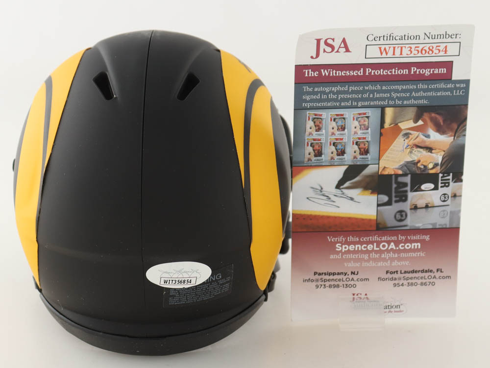 Aaron Donald Signed Rams Eclipse Alternate Speed Mini Helmet (JSA) at PristineAuction.com Aaron Donald Signed Rams Eclipse Alternate Speed Mini Helmet (JSA) at PristineAuction.com