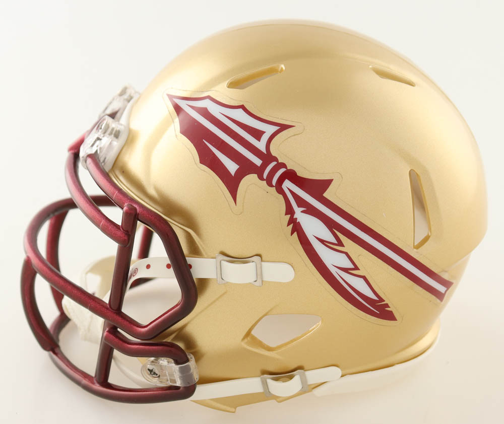 Fabien Lovett Signed Florida State Seminoles Speed Mini Helmet (JSA) at PristineAuction.com Fabien Lovett Signed Florida State Seminoles Speed Mini Helmet (JSA) at PristineAuction.com