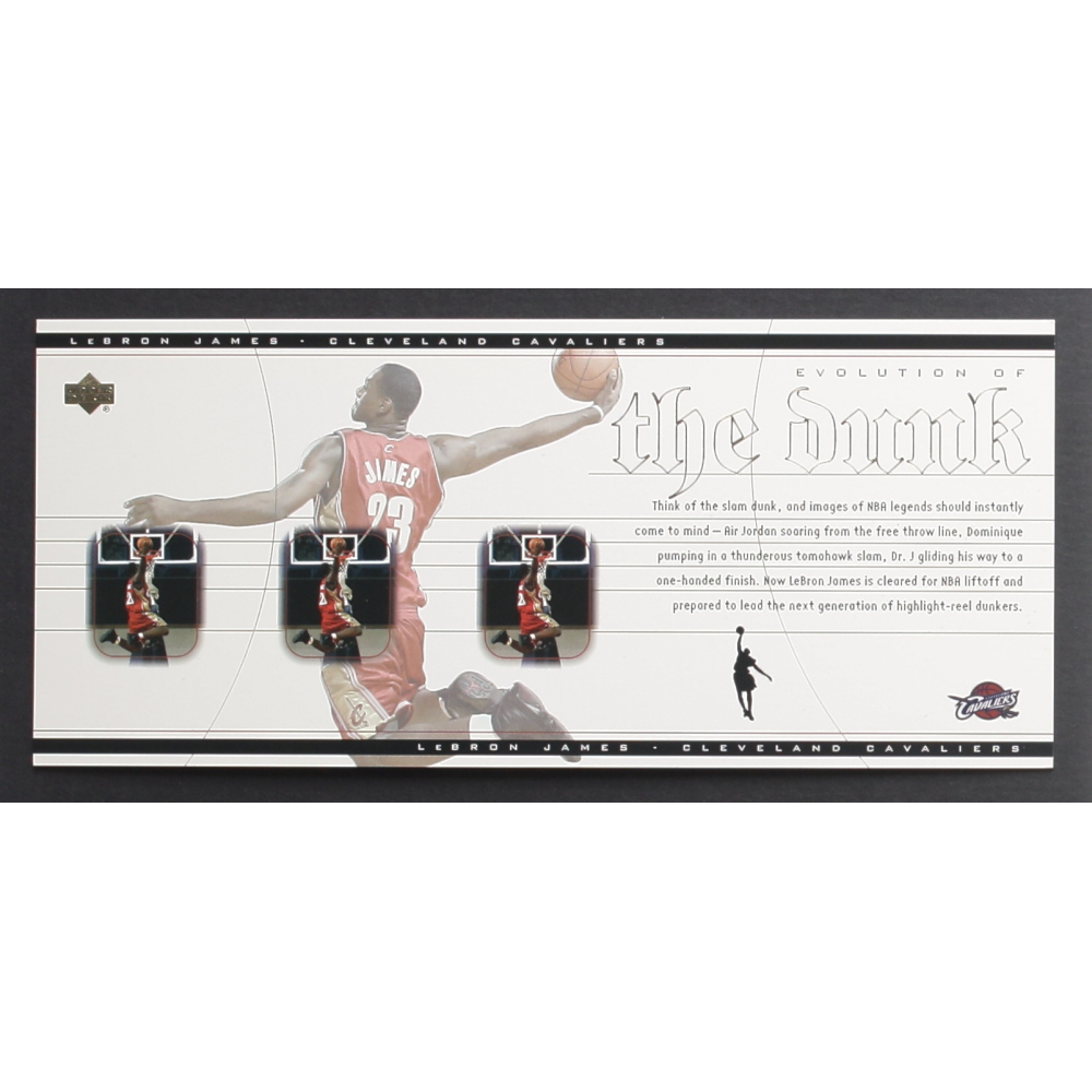 2004 upper deck collectibles lebron james