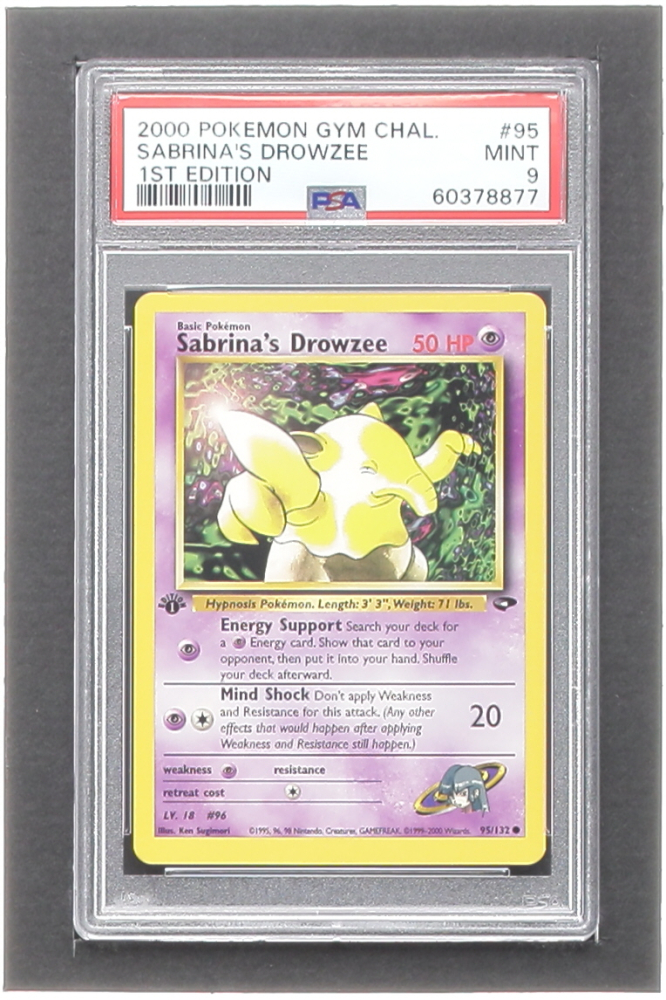 Sabrina's Drowzee Pokemon 2000 Gym Challenge #95 (PSA 9) | Pristine Auction