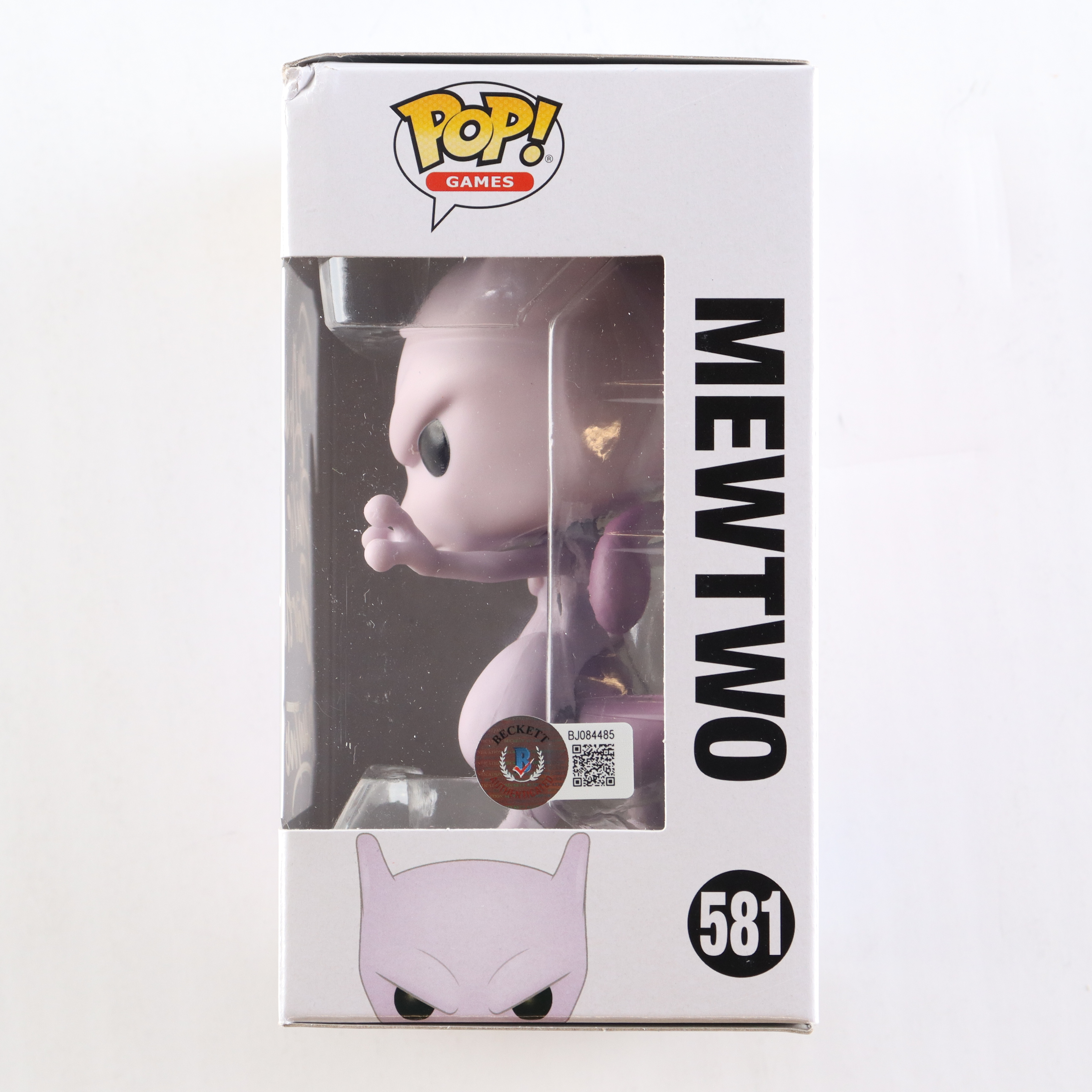 Jay Goede Signed "Pokemon" #581 Mewtwo Funko Pop! Vinyl Figure Inscribed "Philip Bartlett" & "Mewtwo" (Beckett) at PristineAuction.com Jay Goede Signed "Pokemon" #581 Mewtwo Funko Pop! Vinyl Figure Inscribed "Philip Bartlett" & "Mewtwo" (Beckett) at PristineAuction.com
