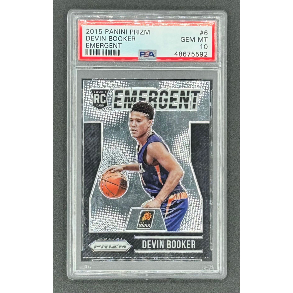 Devin Booker ルーキーカード PSA鑑定済 PRIZM ルーキーカード DEVIN BOOKER RC