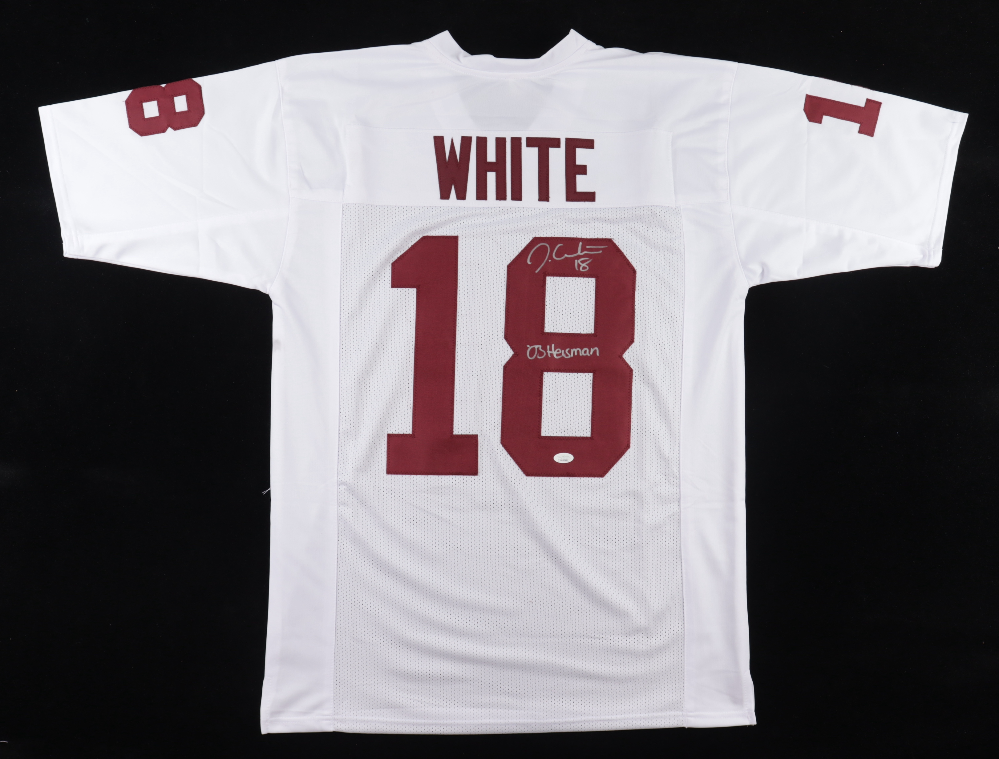 Jason White Signed Jersey Inscribed "03 Heisman" (JSA) at PristineAuction.com Jason White Signed Jersey Inscribed "03 Heisman" (JSA) at PristineAuction.com
