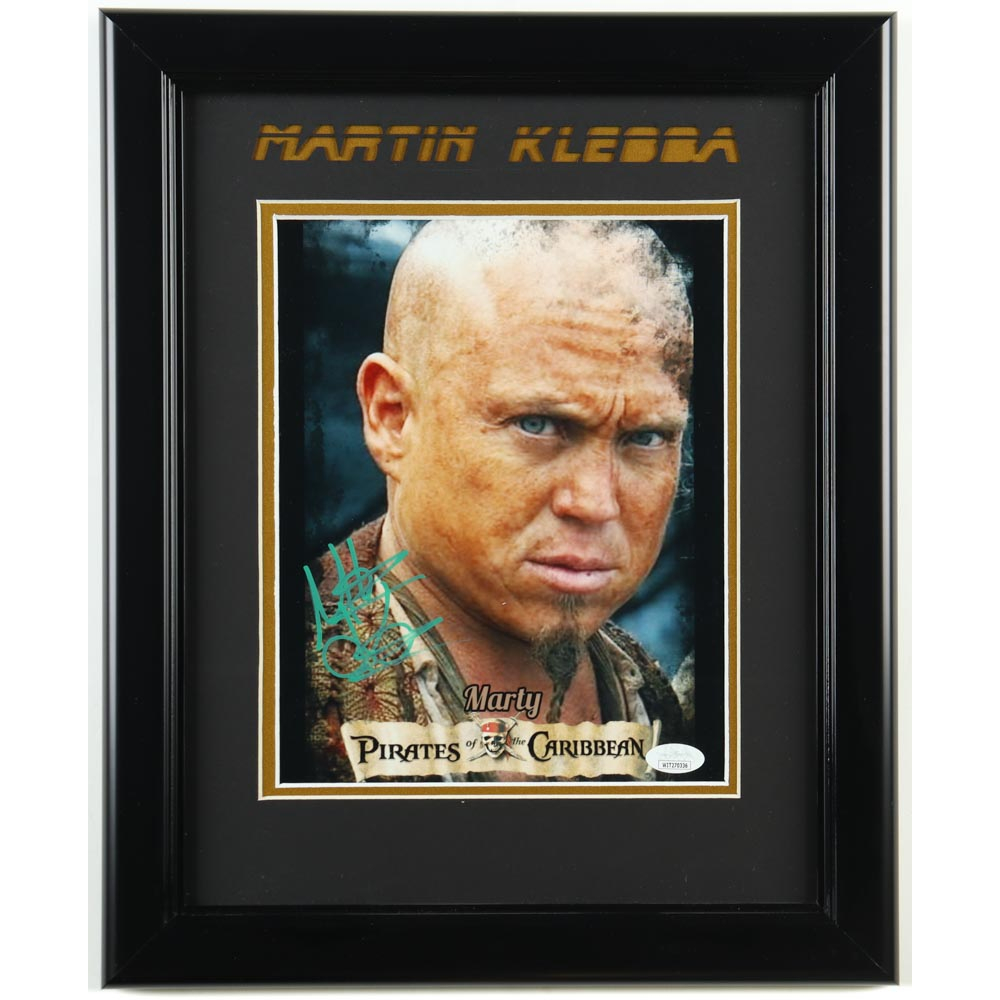 Martin Klebba Signed &ldquo;Pirates of the Caribbean&rdquo; 13x16 Custom Framed