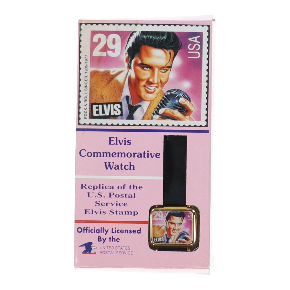 Usps Watch Elvis Presley Boxed Vintage USPS Stamp Replica Watch | Pristine Auction