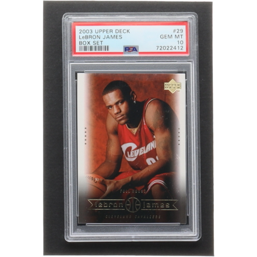 2008 upper deck lebron james