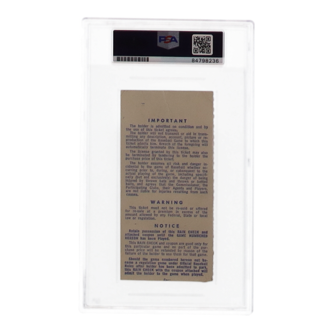 Nolan Ryan Signed 1973 World Series Game 5 Ticket Stub Inscribed "The Ryan Express" (PSA) at PristineAuction.com Nolan Ryan Signed 1973 World Series Game 5 Ticket Stub Inscribed "The Ryan Express" (PSA) at PristineAuction.com
