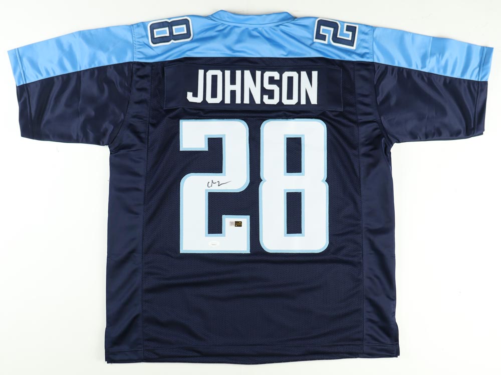 Chris Johnson Signed Jersey (JSA & PIA) at PristineAuction.com Chris Johnson Signed Jersey (JSA & PIA) at PristineAuction.com