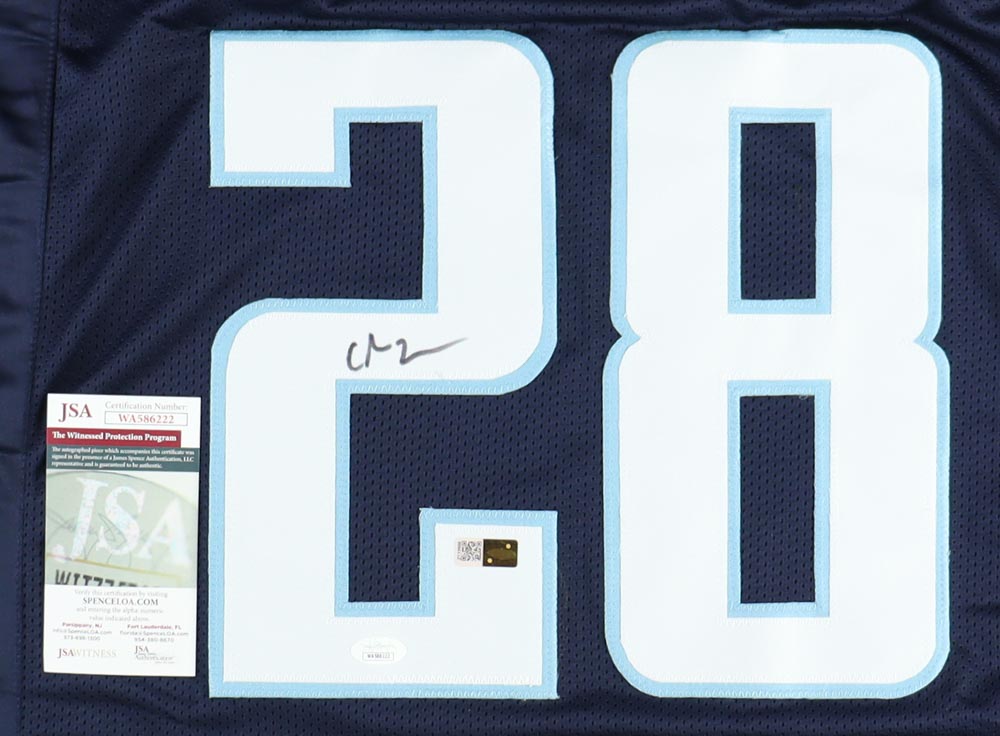 Chris Johnson Signed Jersey (JSA & PIA) at PristineAuction.com Chris Johnson Signed Jersey (JSA & PIA) at PristineAuction.com