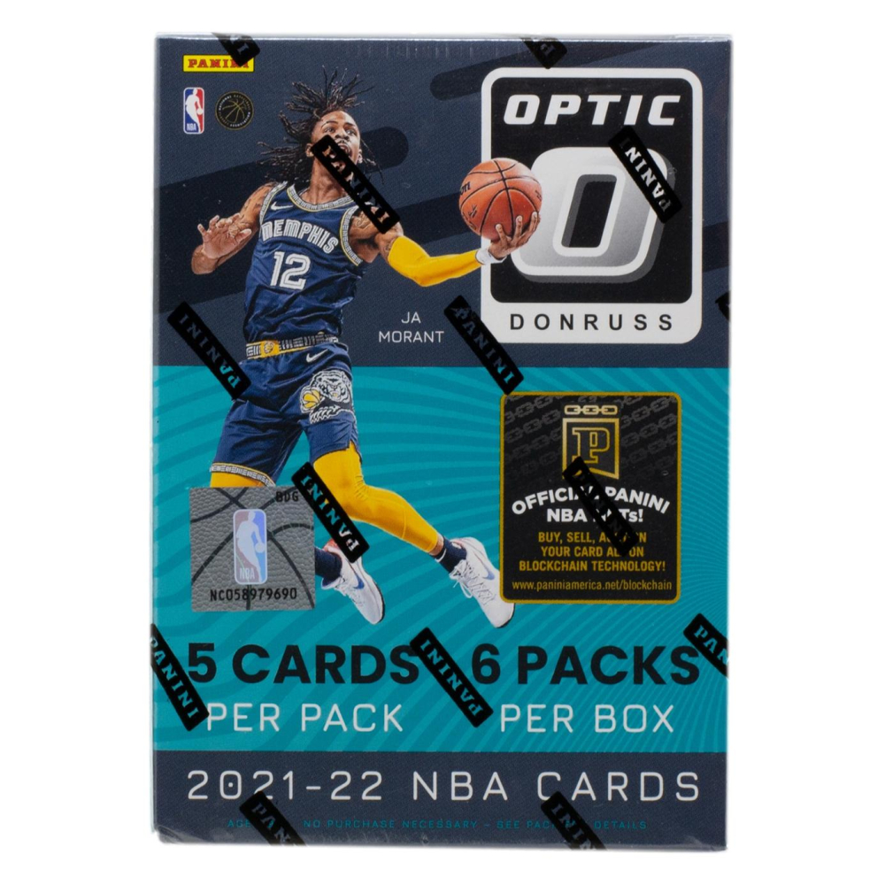 202122 Panini Donruss Optic Basketball Blaster Box with (6) Packs