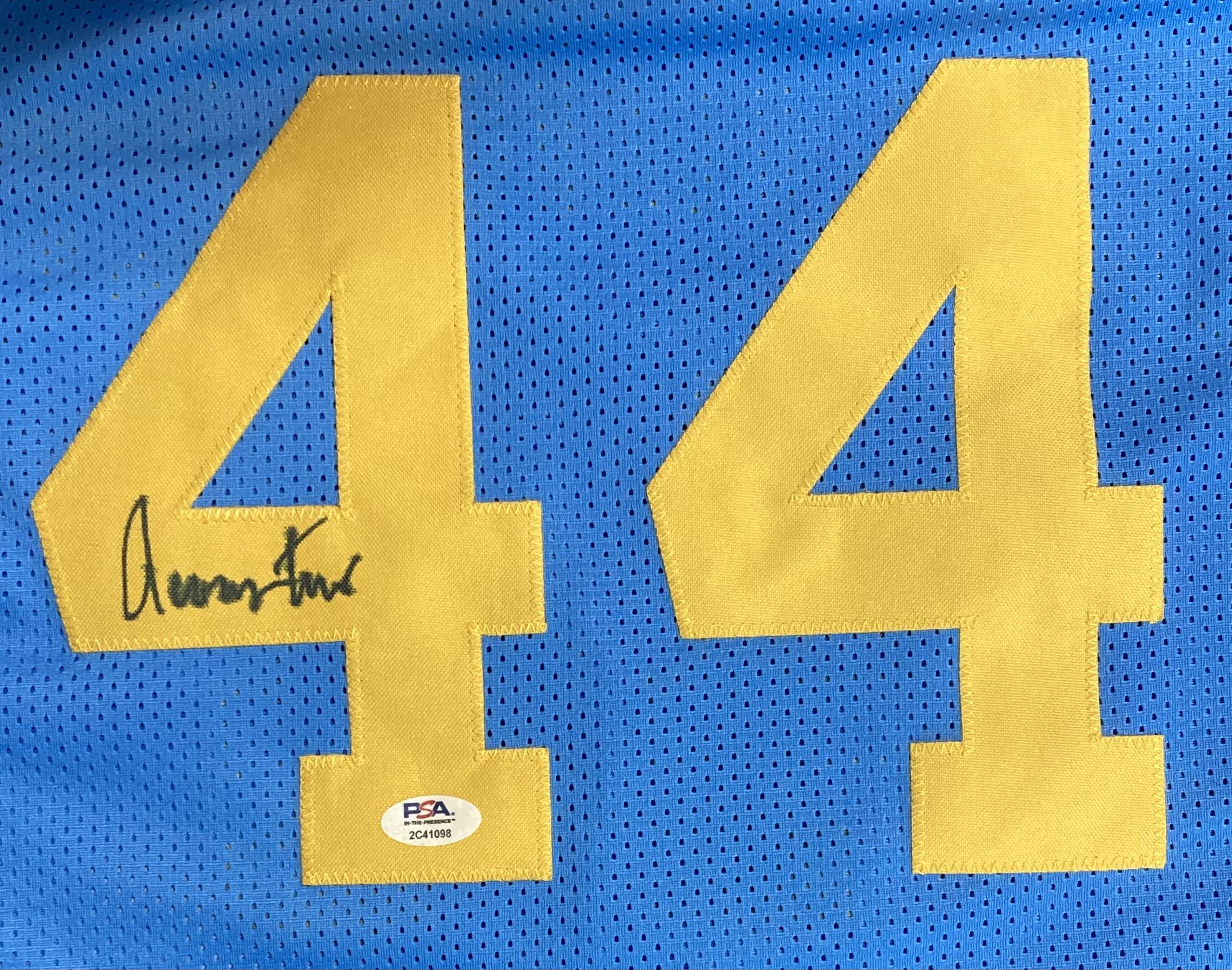 Jerry West Signed Jersey (PSA) at PristineAuction.com Jerry West Signed Jersey (PSA) at PristineAuction.com