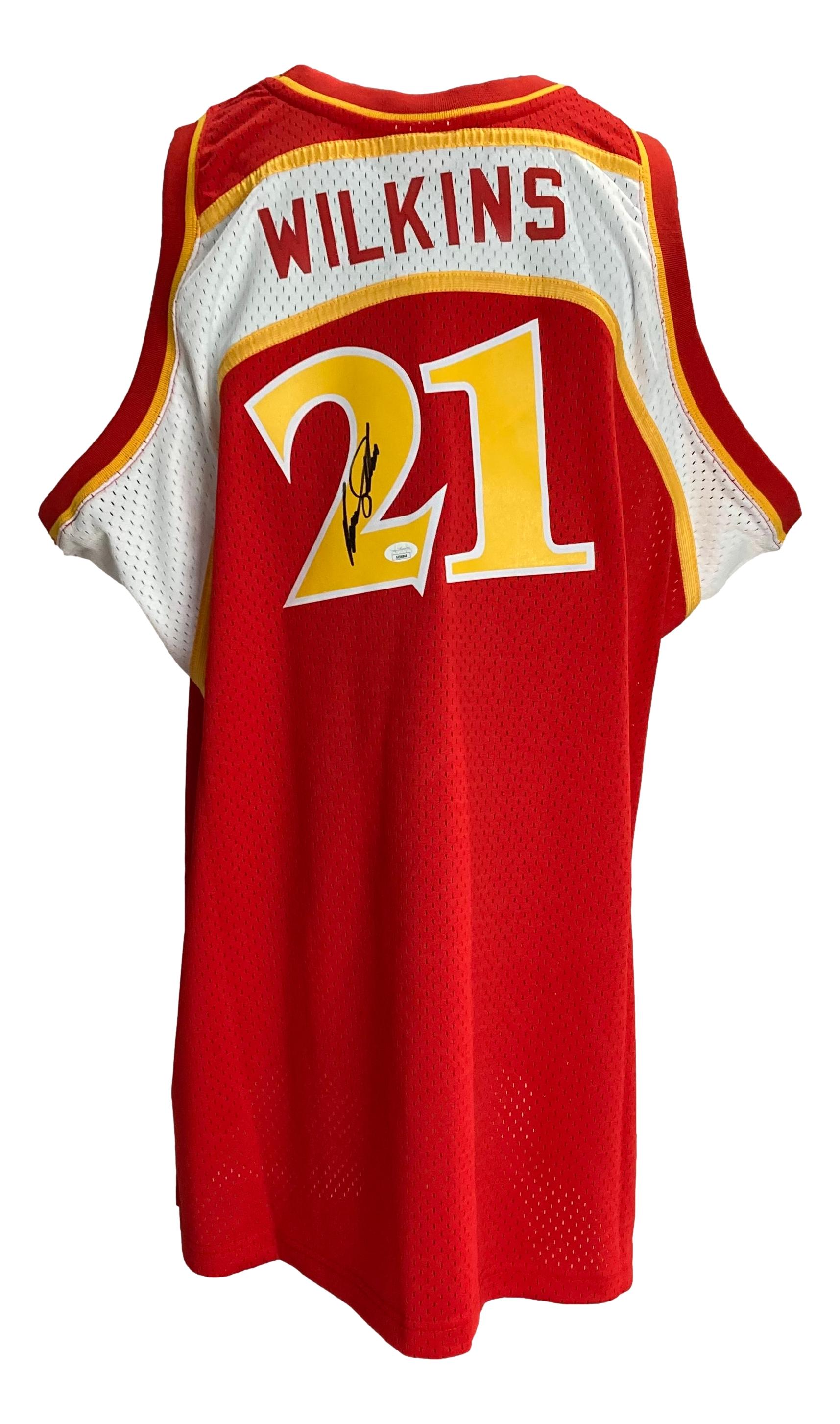 Mitchell and Ness Swingman Signed Hawks Jersey (JSA) at PristineAuction.com Mitchell and Ness Swingman Signed Hawks Jersey (JSA) at PristineAuction.com