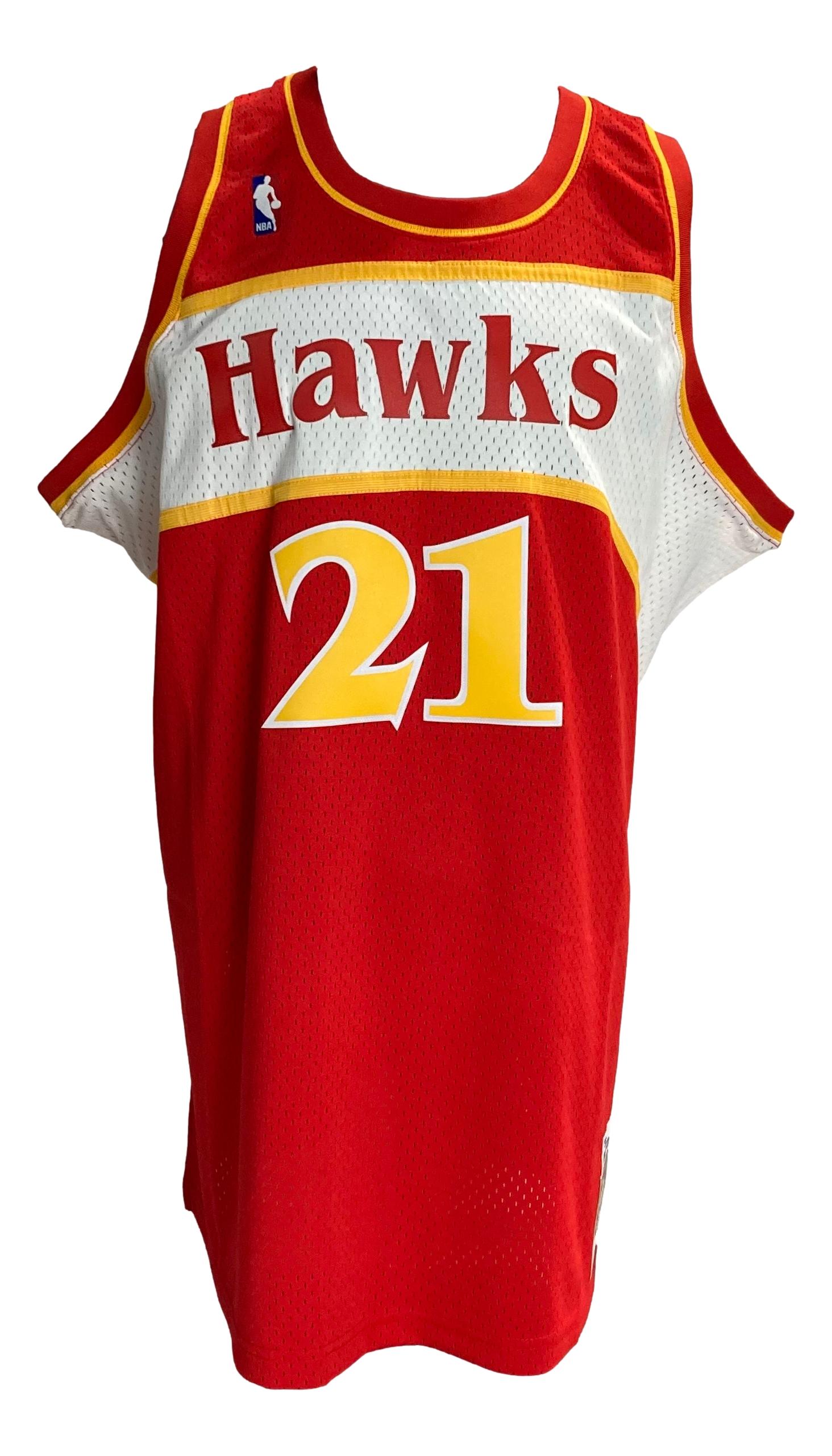 Mitchell and Ness Swingman Signed Hawks Jersey (JSA) at PristineAuction.com Mitchell and Ness Swingman Signed Hawks Jersey (JSA) at PristineAuction.com