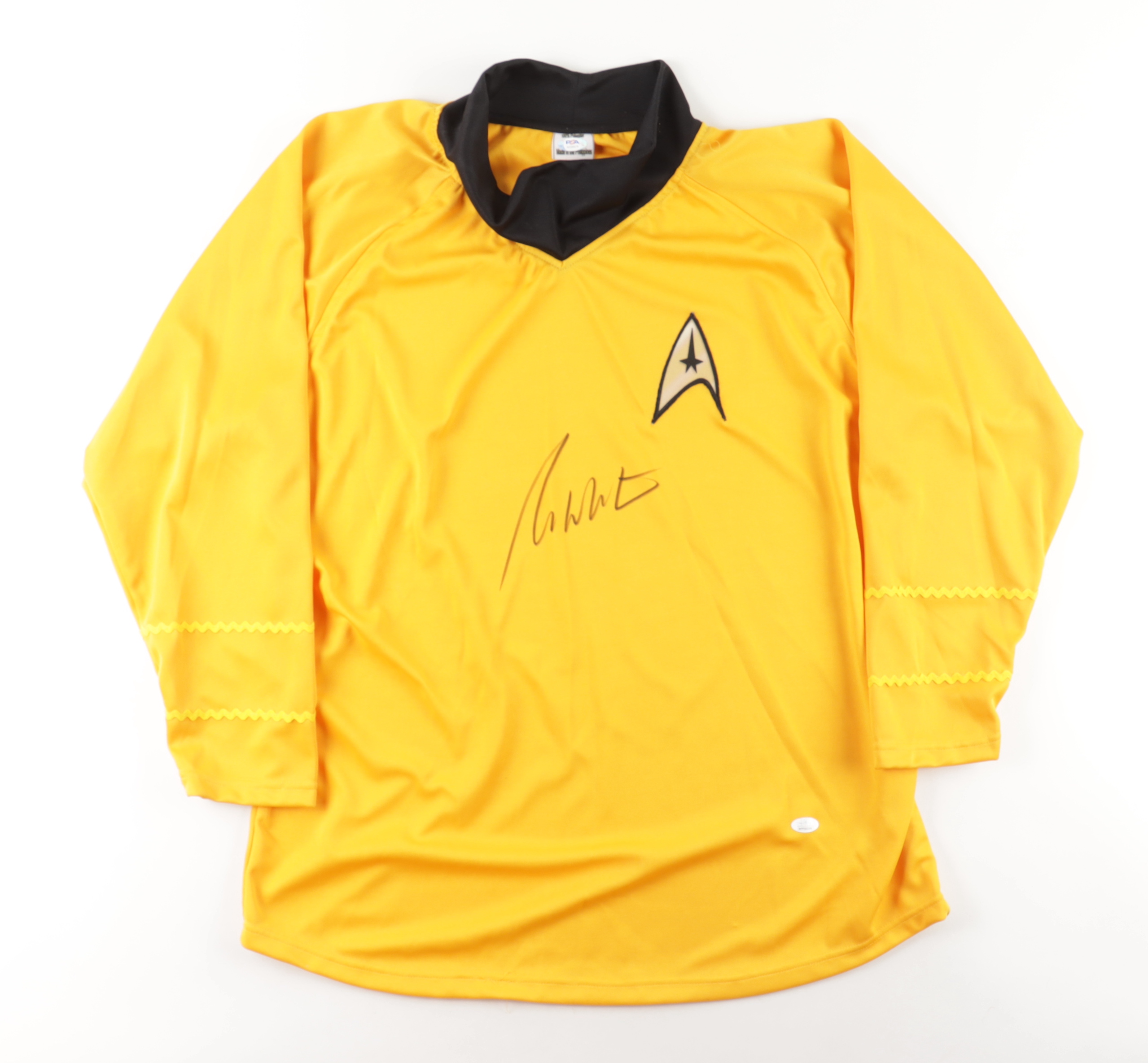 William Shatner Signed "Star Trek" Uniform (JSA & PSA) at PristineAuction.com William Shatner Signed "Star Trek" Uniform (JSA & PSA) at PristineAuction.com