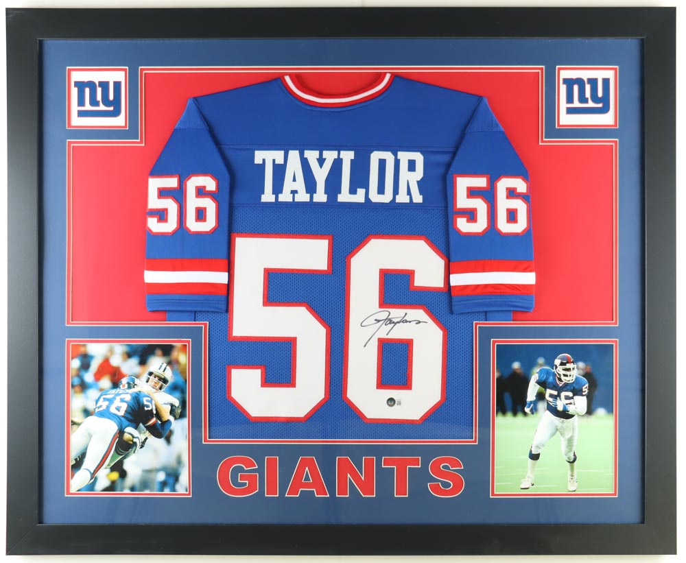 Lawrence Taylor Signed Custom Framed Jersey Display (JSA) at PristineAuction.com Lawrence Taylor Signed Custom Framed Jersey Display (JSA) at PristineAuction.com