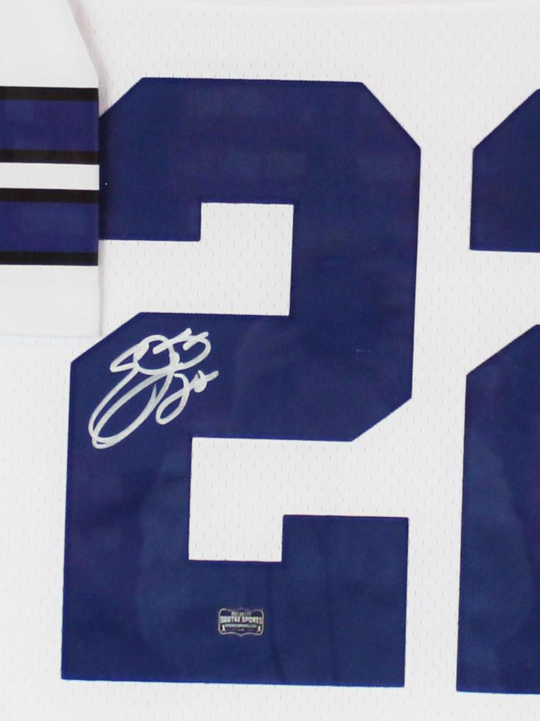 Emmitt Smith Signed 36x44 Custom Framed Jersey Display (Radtke) at PristineAuction.com Emmitt Smith Signed 36x44 Custom Framed Jersey Display (Radtke) at PristineAuction.com