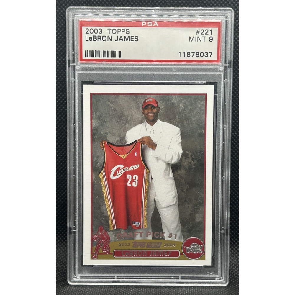 topps 221 lebron james