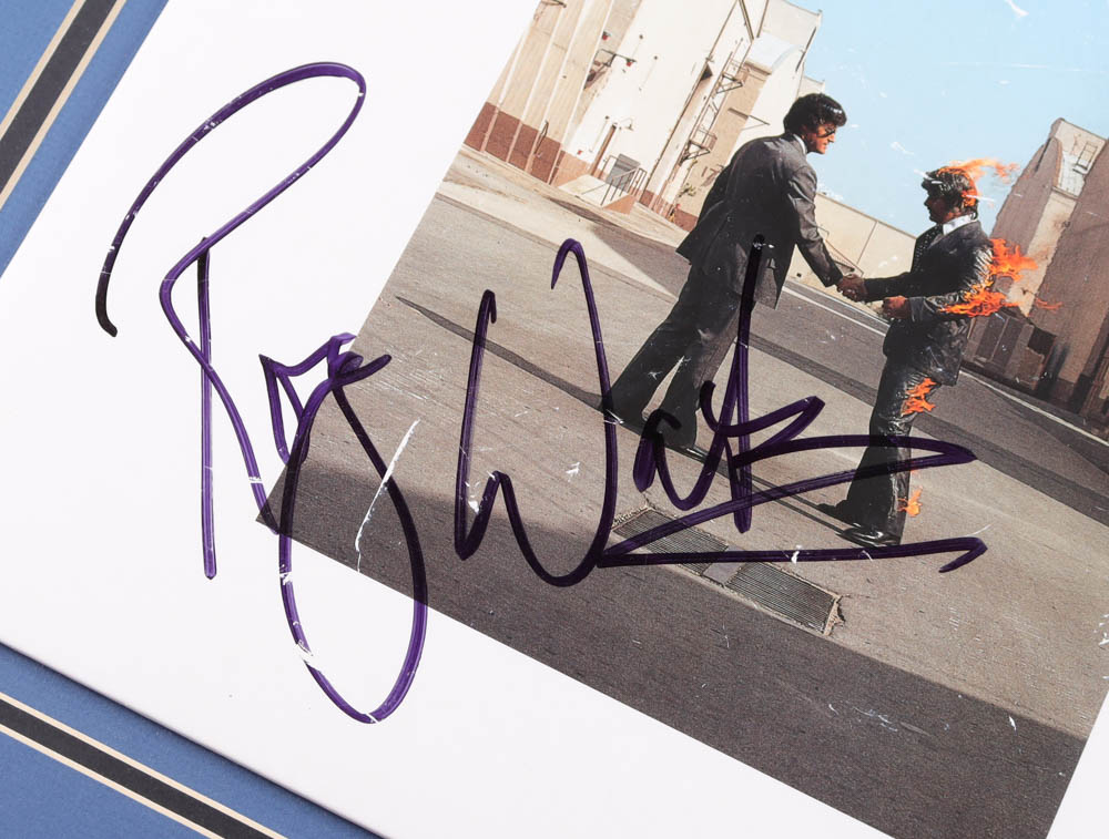 Roger Waters Signed "Wish You Were Here" Custom Framed Vinyl Record Album Display (JSA) at PristineAuction.com Roger Waters Signed "Wish You Were Here" Custom Framed Vinyl Record Album Display (JSA) at PristineAuction.com