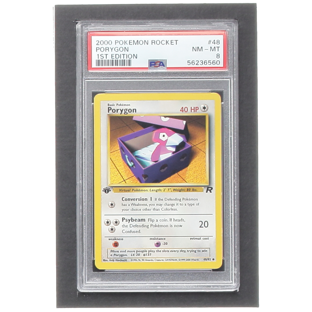 thumbnail image 2 of Pokémon TCG Porygon 48/82 1st Edition Team Rocket – Near Mint, Ungraded 2 of 4