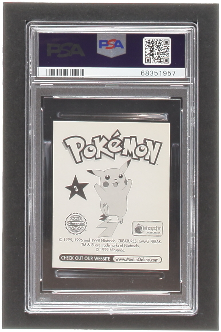 Venusaur 1999 Merlin Pokemon Album Stickers #3 (PSA 8) at PristineAuction.com Venusaur 1999 Merlin Pokemon Album Stickers #3 (PSA 8) at PristineAuction.com