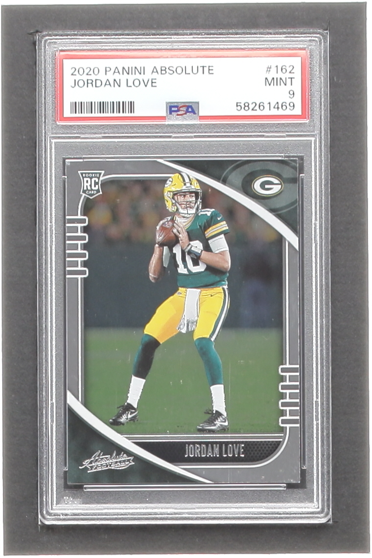 Jordan Love 2020 Absolute #162 RC (PSA 9) at PristineAuction.com Jordan Love 2020 Absolute #162 RC (PSA 9) at PristineAuction.com