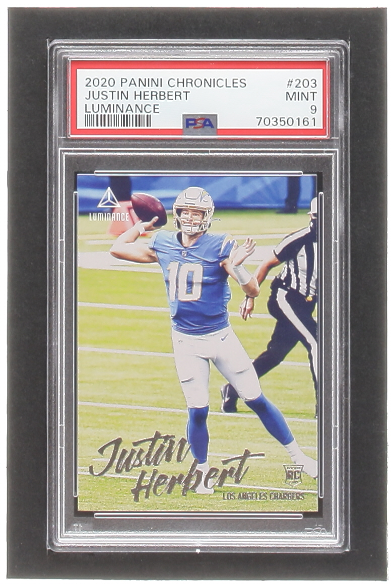 2020 Panini Legacy #203 Justin Herbert Rookie RC CHARGERS (A