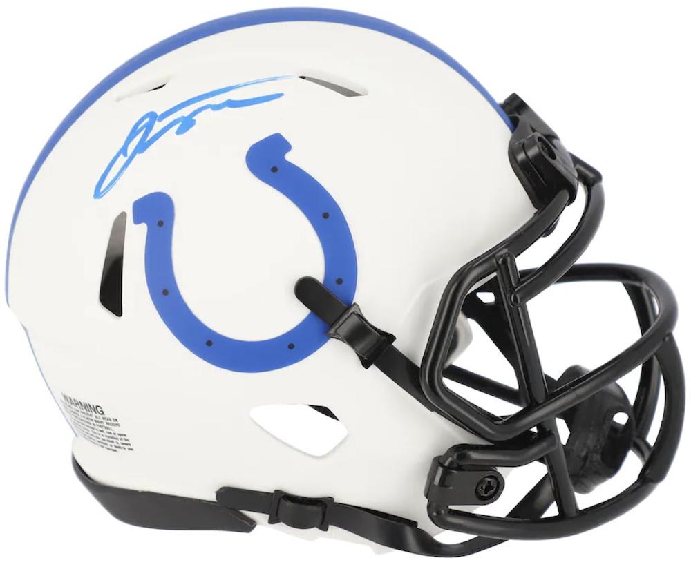 Jonathan Taylor Signed Colts Lunar Eclipse Speed Mini Helmet (Fanatics) at PristineAuction.com Jonathan Taylor Signed Colts Lunar Eclipse Speed Mini Helmet (Fanatics) at PristineAuction.com