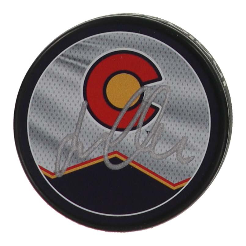 Lars Eller Signed Avalanche Logo Hockey Puck (JSA) at PristineAuction.com Lars Eller Signed Avalanche Logo Hockey Puck (JSA) at PristineAuction.com