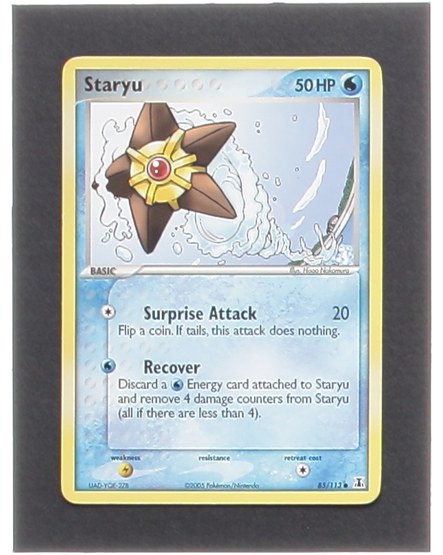Staryu 2005 Pokemon EX Delta Species #85 at PristineAuction.com Staryu 2005 Pokemon EX Delta Species #85 at PristineAuction.com