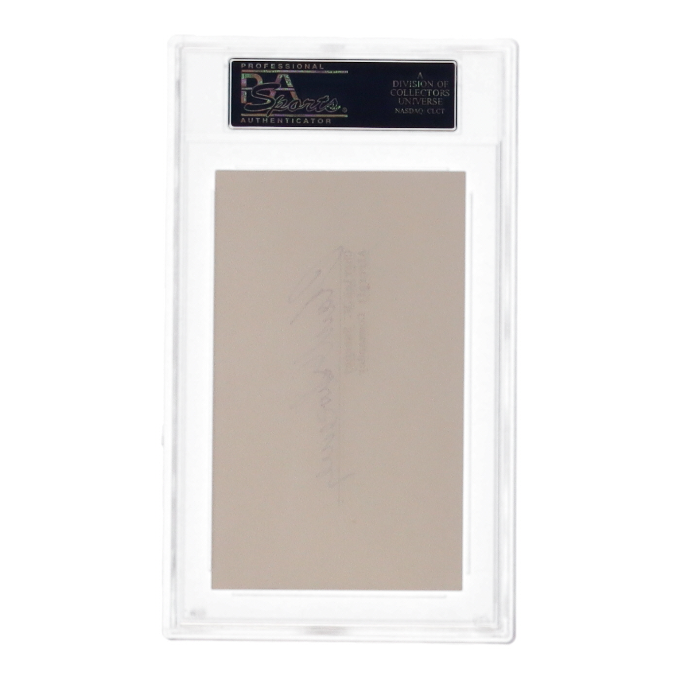 Charles Sweeney Signed Cut (PSA) at PristineAuction.com Charles Sweeney Signed Cut (PSA) at PristineAuction.com