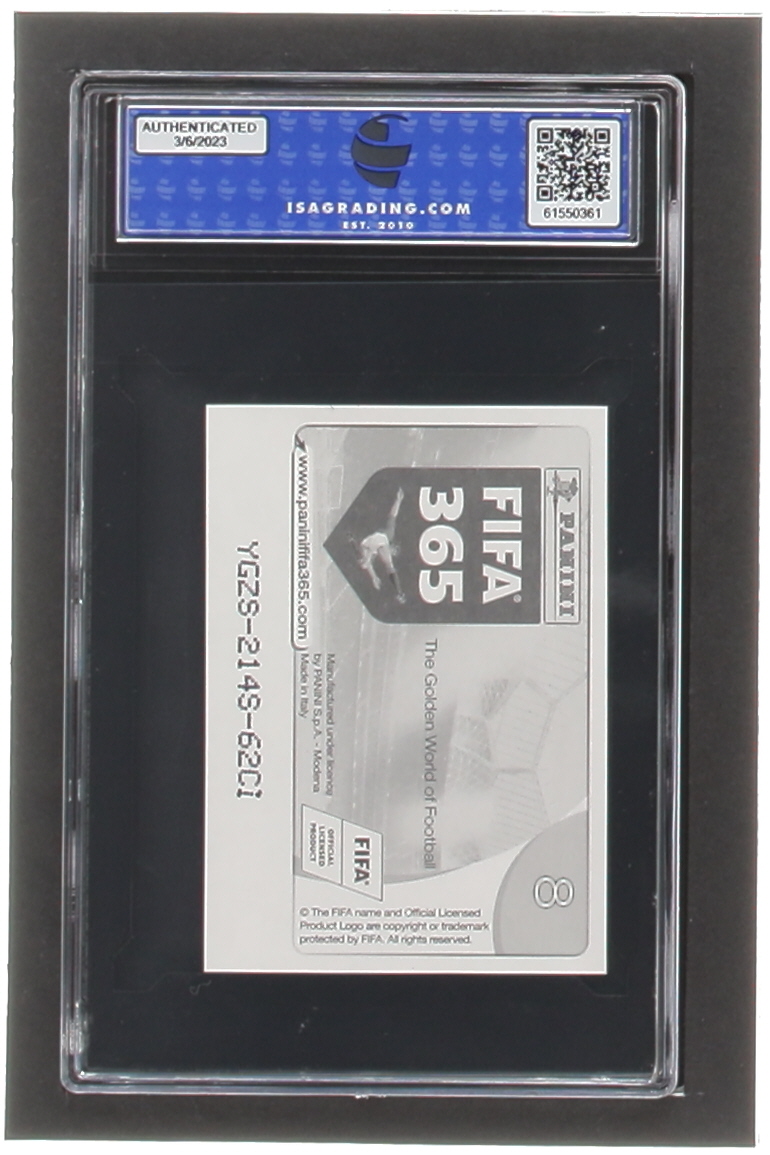 Lionel Messi / Cristiano Ronaldo 2016-17 Panini FIFA 365 Stickers #8 (ISA 9) at PristineAuction.com Lionel Messi / Cristiano Ronaldo 2016-17 Panini FIFA 365 Stickers #8 (ISA 9) at PristineAuction.com