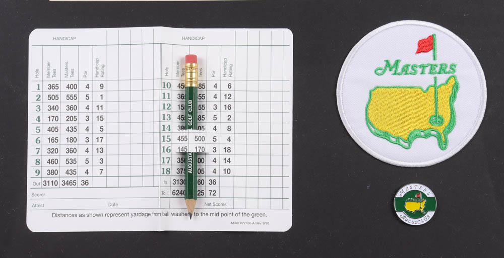 Augusta National Custom Framed (3) Print Display with an Official ...