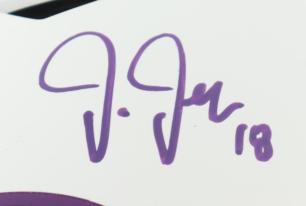 Justin Jefferson Signed Vikings Full-Size Authentic On-Field Lunar Eclipse Alternate Speed-Flex Helmet (Beckett) at PristineAuction.com Justin Jefferson Signed Vikings Full-Size Authentic On-Field Lunar Eclipse Alternate Speed-Flex Helmet (Beckett) at PristineAuction.com