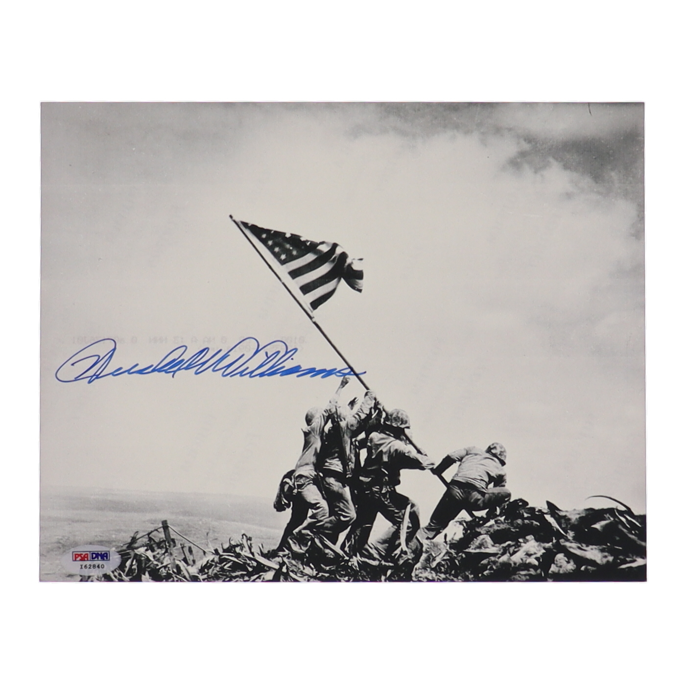 Hershel W. Williams Signed World War II 8x10 Photo (PSA) at PristineAuction.com Hershel W. Williams Signed World War II 8x10 Photo (PSA) at PristineAuction.com