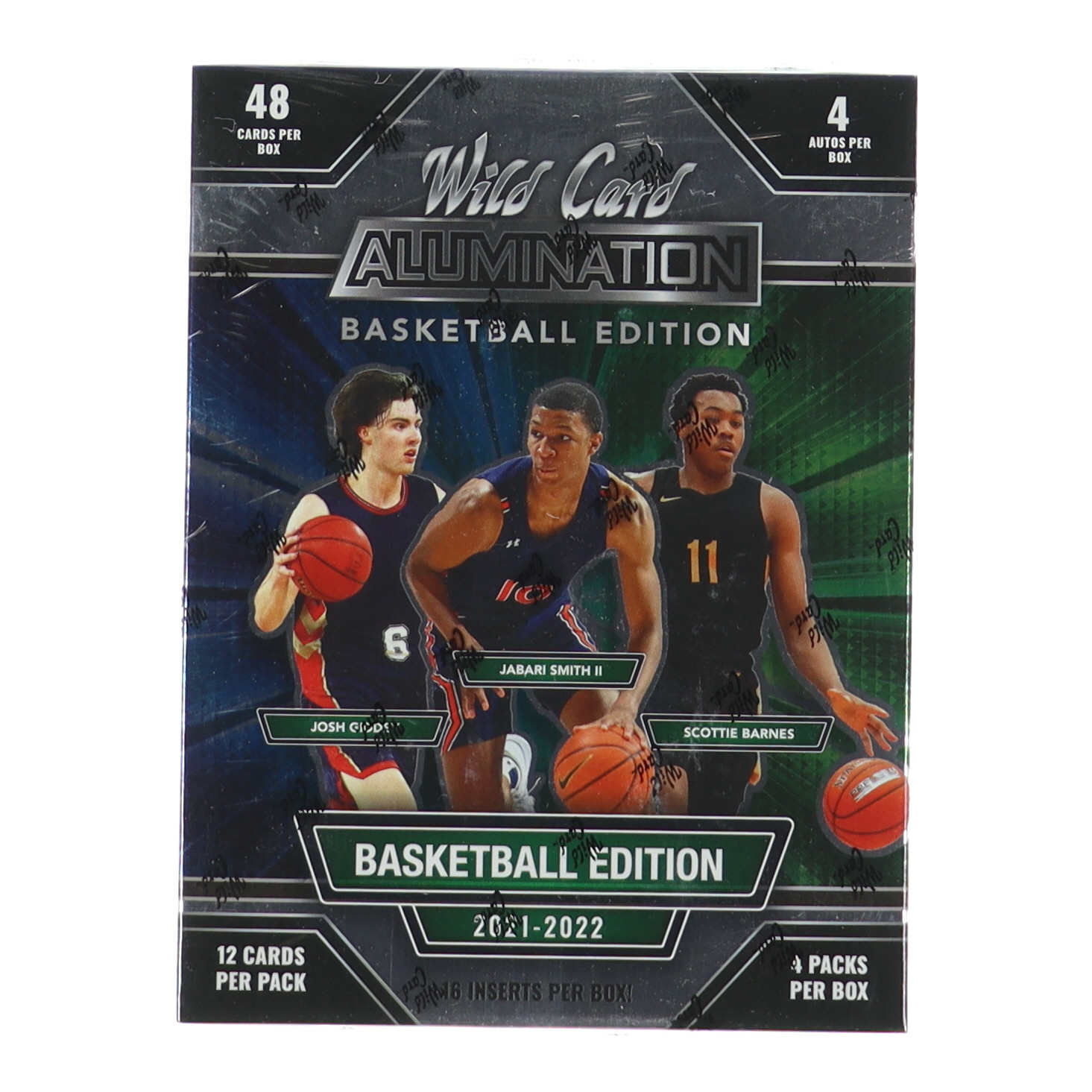 2021-22 Wild Card Alumination Basketball Hobby Box with (18) Packs at PristineAuction.com 2021-22 Wild Card Alumination Basketball Hobby Box with (18) Packs at PristineAuction.com