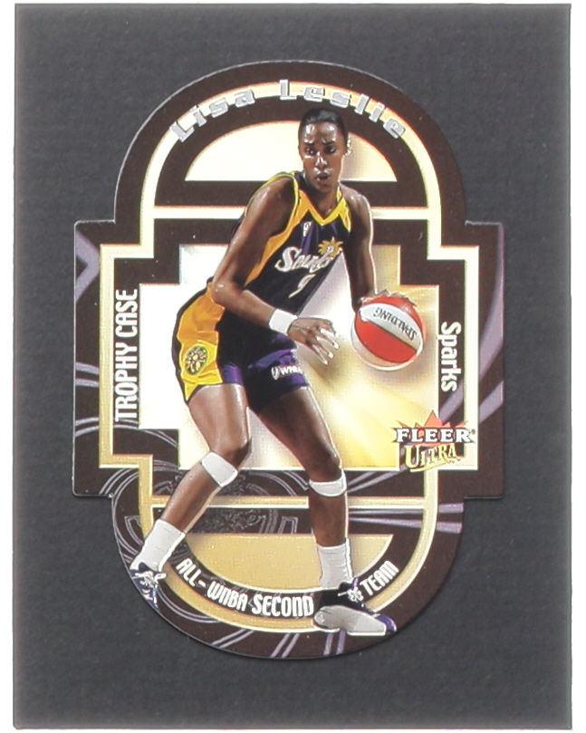 Lisa Leslie 2000 Ultra WNBA Trophy Case #8 at PristineAuction.com Lisa Leslie 2000 Ultra WNBA Trophy Case #8 at PristineAuction.com