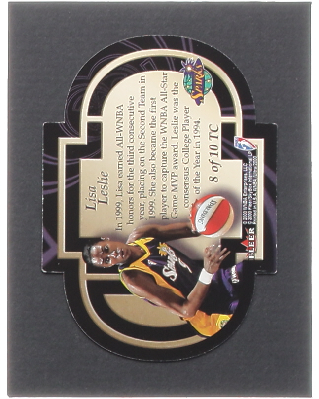 Lisa Leslie 2000 Ultra WNBA Trophy Case #8 at PristineAuction.com Lisa Leslie 2000 Ultra WNBA Trophy Case #8 at PristineAuction.com