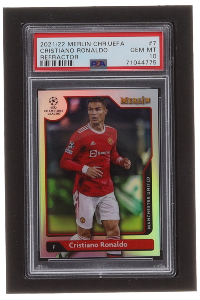 Cristiano Ronaldo 2021-22 Merlin UEFA Champions League Refractors #7 ...